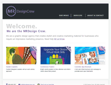 Tablet Screenshot of mrdesigncrew.com